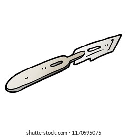 Vektorgrafik-Cartoon-Klinge