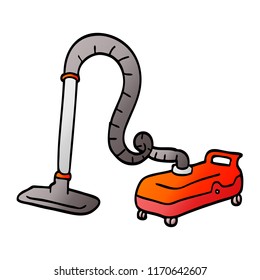 imagen de gradiente vectorial imagen de la caricatura de vacío hoover