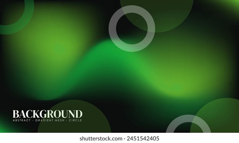 Vector Gradient Mesh Circle Abstract Background