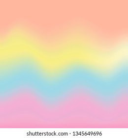 Vector gradient mesh in pastel colors.