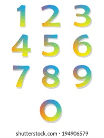 Vector Gradient Number Set