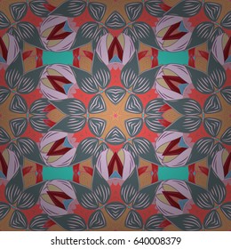 Vector gradient premium logotype. Flower on blue. Business identity concept for bio, eco company, yoga or spa salon. Mandala logo.