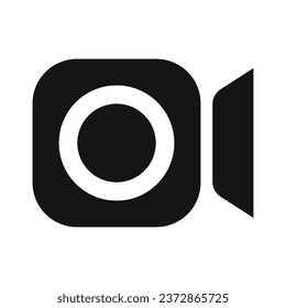 Vector gradient reels template on white.