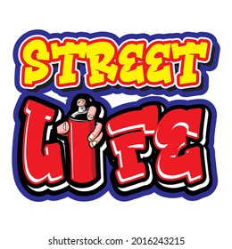 vector gradient text design, Hello, you and me, street life, Focus, base, on transparent background