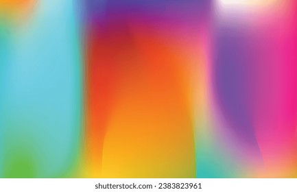 Vector gradient trendy background. vivid blurred colorful wallpaper background.