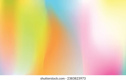 Vector gradient trendy background. vivid blurred colorful wallpaper background.