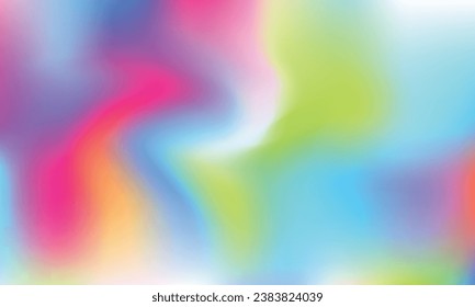 Vector gradient trendy background. vivid blurred colorful wallpaper background.