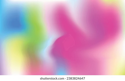 Vector gradient trendy background. vivid blurred colorful wallpaper background.