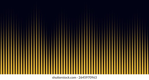 Vector gradient yellow line abstract pattern Transparent monochrome striped texture, minimal background.