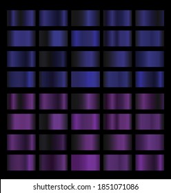 Gradientes vectoriales con colores azul y violeta. Textil de seda brillante textil