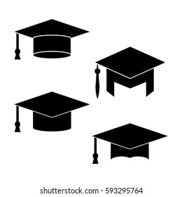 vector of Graduation cap icon