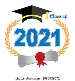 Vector Graduation class design template
