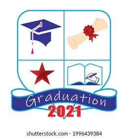 Vector Graduation class design template
