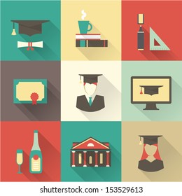 Vector graduation set