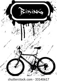 vector graffiti for bikers