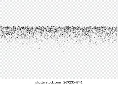 Vektorgrau-Geräuschhintergrund mit Pointillismus-Punkten und stippiger Farbverlauf-Textur, Halbtongrau-Muster und abstraktem Dotwork-Effekt