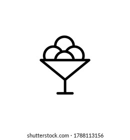 Vektorgrafikgetränk-Symbol