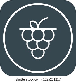 Vector Grapes Icon