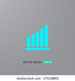 vector graph button