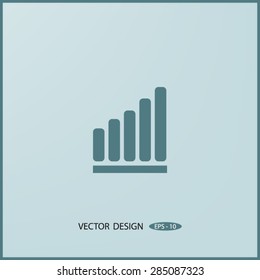 vector graph button