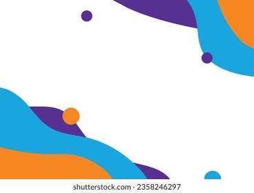 Vector graphic of abstract background design template