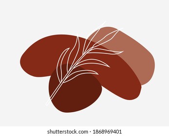 Vector graphic of Abstract contemporary modern trendy style. Hand drawn various shapes and doodle objects with pastel colors. Suits for posters, wall decoration, postcard or brochure cover design.
