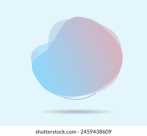 Vector graphic abstract elements set of abstract dynamic elements for presentation banner vector
