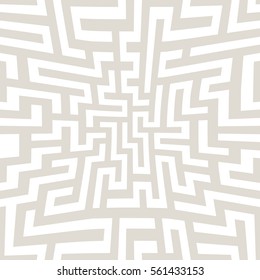 Vector graphic abstract geometry  maze pattern. subtle seamless geometric background . subtle pillow and bed sheet design. unique art deco. hipster fashion print
