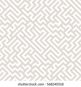 Vector graphic abstract geometry  maze pattern. subtle seamless geometric background . subtle pillow and bed sheet design. unique art deco. hipster fashion print