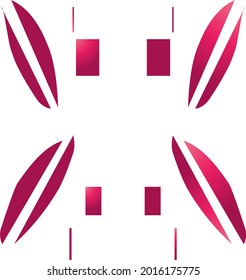 Vector graphic of a abstract on a white background