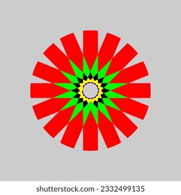 Vector graphic of of abstract symbol illustration. This vector is perfect for company logos, labels, banners, stickers, branding, identity, backgrounds, decorations and wallpapers etc.