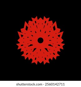 Vector graphic of abstract template in red color with elegant style. This vector is perfect for templates, t-shirt designs, decorations, wallpapers, backgrounds, business etc.

