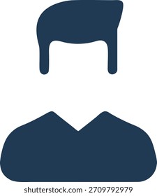 A vector graphic of an anonymous man icon. This image could be used in a variety of ways, from social media profiles to business websites. Use it to represent your team!