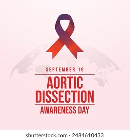 vector graphic of Aortic Dissection Awareness Day ideal for Aortic Dissection Awareness Day celebration.