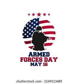 vector graphic of armed forces day good for armed forces day celebration. flat design. flyer design.flat illustration.