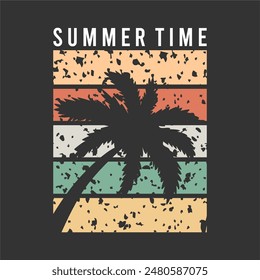 Vector graphic art illustration, hello summer theme, for designing t-shirts, shirts, hoodies, posters, banners, flyers, postcards.