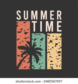Ilustración de arte gráfico de Vector, tema de hola verano, para diseñar camisetas, camisas, sudaderas con capucha, carteles, Anuncios, volantes, postales.