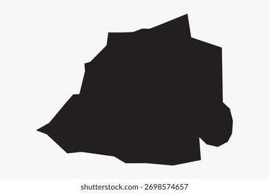 Arte gráfica vetorial adequada para impressão e teia contendo mapa plano detalhado de CIDADE DO VATICANO