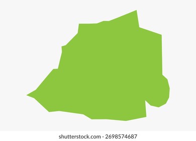 Vector graphic artwork suitable for print and web containing flat detailed map of VATICAN CITY