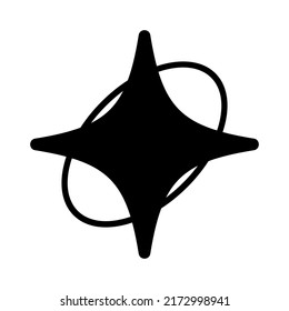 Vector Graphic Asset. Bold modern Shape for Posters Template, flyers, clothes, social media, graphic design projects In Y2k style, Futuristic, Anti-design, Digital Collage, Retro Futurist.