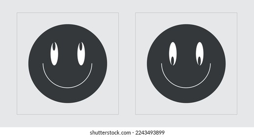 Conjunto de activos gráficos vectoriales. Estrellas y formas florales de Brutalismo. Elementos ciberpunk. Futurista. Ilustración del vector