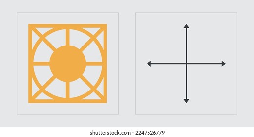 Vector Graphic Assets Set. Trendy geometric postmodern figures. Elements for graphic decoration. Anti-design. Vector illustration