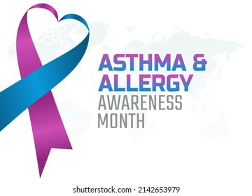 661 Asthma awareness ribbon Images, Stock Photos & Vectors | Shutterstock