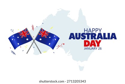 Vector graphic of Australia Day ideal for Australia Day celebration.