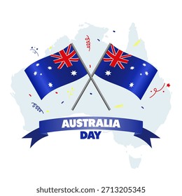 Vector graphic of Australia Day ideal for Australia Day celebration.