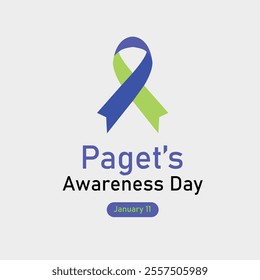 vector graphic of Paget’s Awareness Day good for national Paget’s Awareness Day celebration. flat design. flyer design.flat illustration.