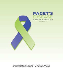 Gráfico de Vector del Día de Concienciación de Paget ideal para la celebración del Día de Concienciación de Paget
