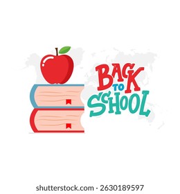 Vector graphic of Back to School Month for Back to School Month celebration.