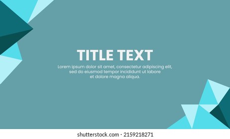 Gráfico vectorial del diseño de fondo. Con un esquema de color verde y blanco y utilizando algunas formas rectangulares. Adecuado para el fondo del diseño gráfico