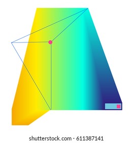 Vector Graphic Background Dynamic Effect. Gradient Abstract Vector Illustration. Design Template. Modern Pattern.